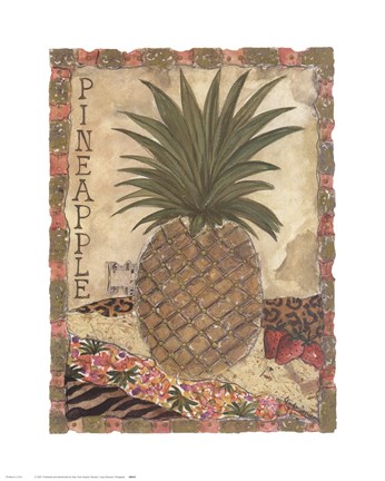 Framed Pineapple Print