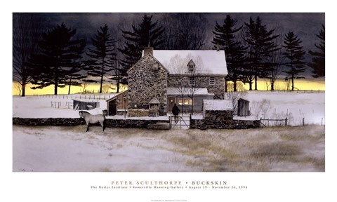 Framed Buckskin Print