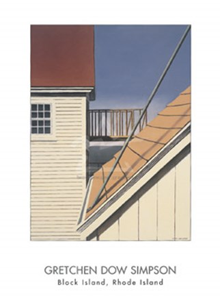 Framed Block Island, Rhode Island Print