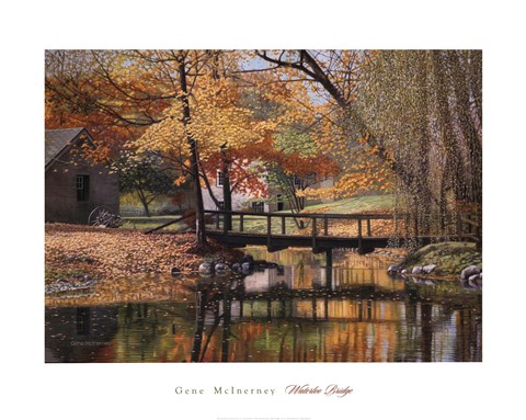 Framed Waterloo Bridge Print