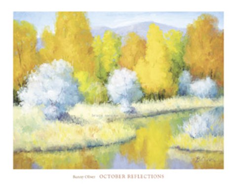Framed October Reflections Print