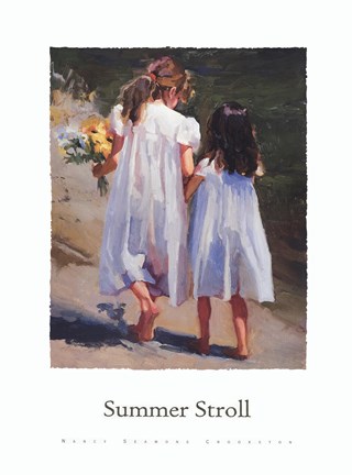 Framed Summer Stroll Print
