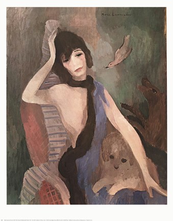 Framed Mlle Chanel Print