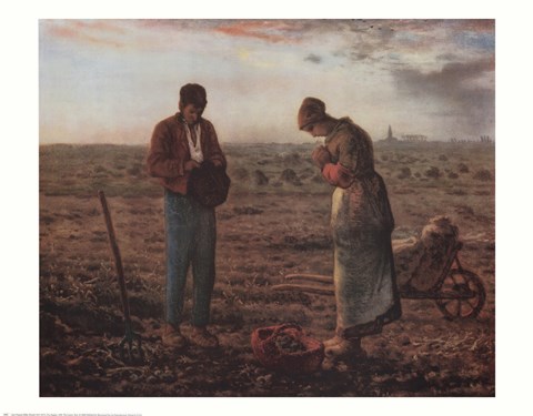 Framed Angelus, c.1859 Print