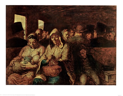 Framed Third Class Carriage Print