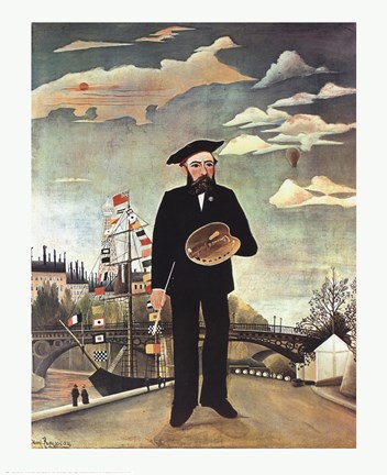 Framed Self-Portrait Print