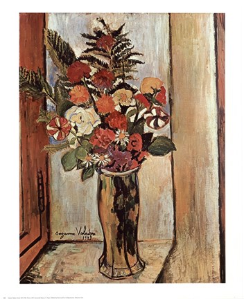 Framed Flowers Print