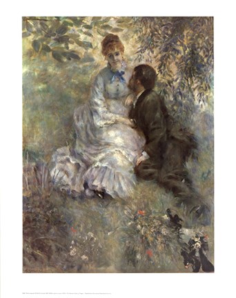 Framed Idylle (Lovers) Print