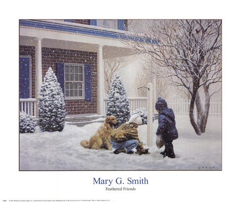 Framed Feathered Friends Print