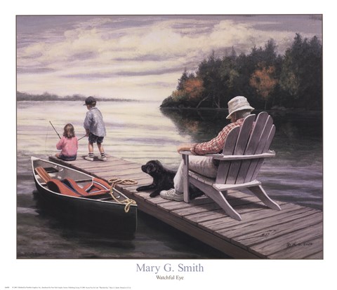 Framed Watchful Eye Print