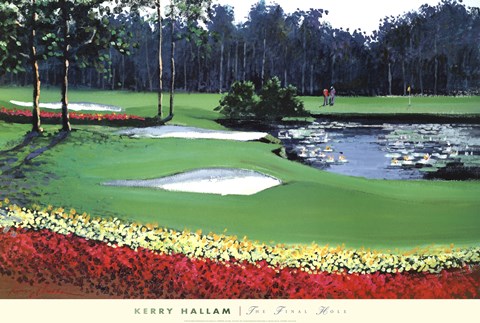 Framed Final Hole Print