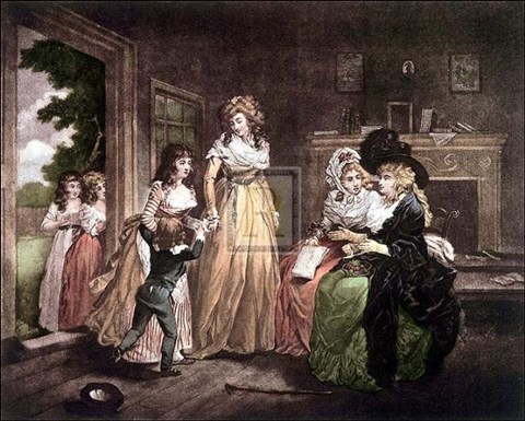 Framed Visit to the Boarding School [S] Ph Print