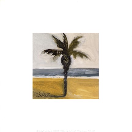 Framed Along the Coast IV 12x12 Print