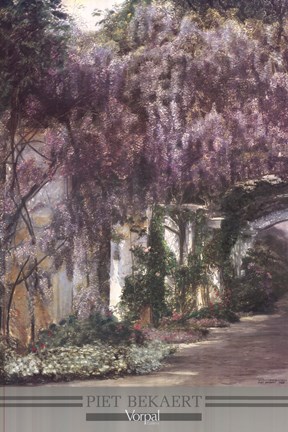 Framed Whysteria Pergola Print