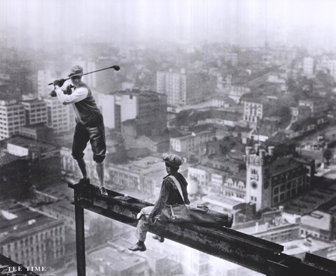 Framed Tee Time Print