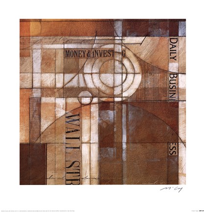 Framed Daily Business Print