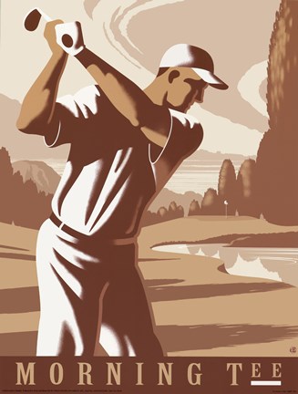 Framed Morning Tee Print