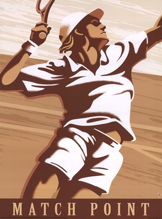 Framed Match Point Print