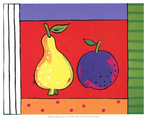Framed Fab Fruit Print