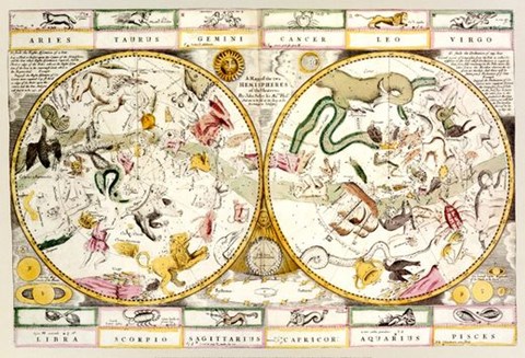 Framed Atlas Maritimus Print