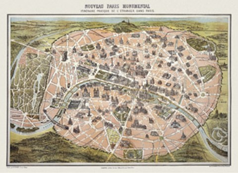 Framed Paris, France Print