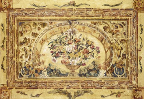 Framed Autumn Urn Print