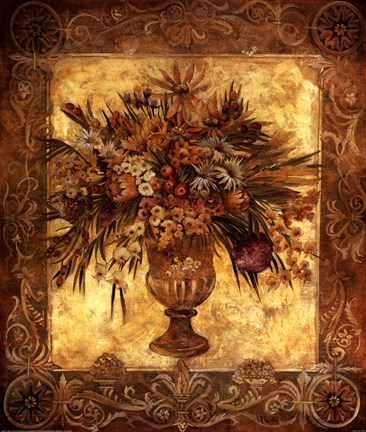 Framed Tuscan Urn Print