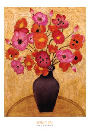 Framed Pink Passion Print