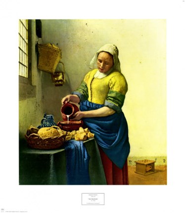Framed Milkmaid Print