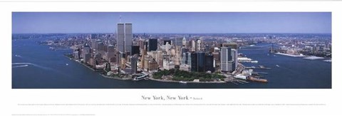 Framed New York, New York - Series 6 Print