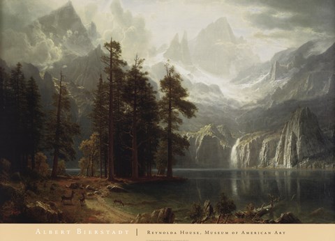 Framed Sierra Nevada Print