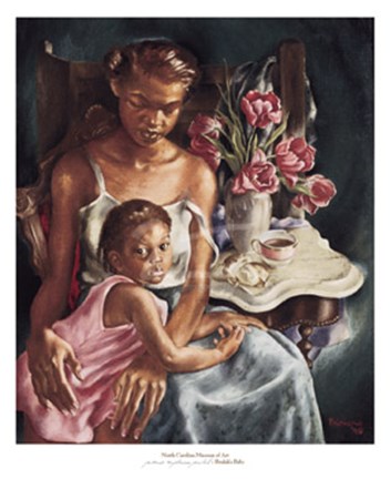 Framed Beulah's Baby Print