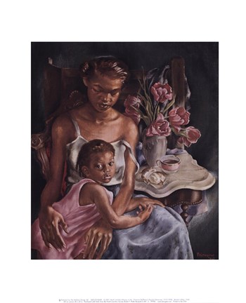 Framed Beulah's Baby Print