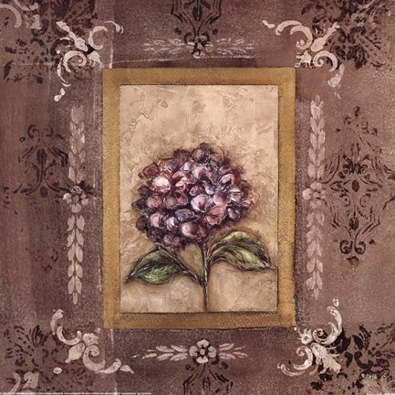 Framed Hydrangea Print