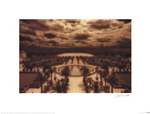 Framed Orangerie, Versailles Print