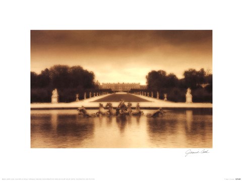 Framed Fountain of Apollo, Versailles Print