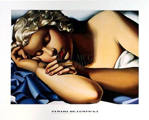 Framed Dormeuse, 1934 Print