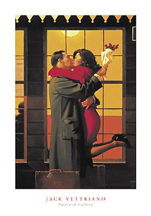 Framed Back Where You Belong Print