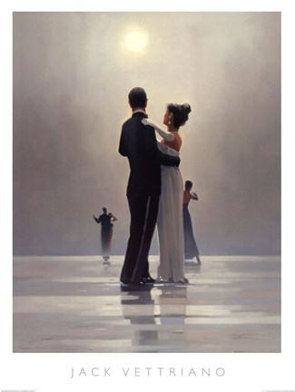 Framed Dance Me to the End of Love Print