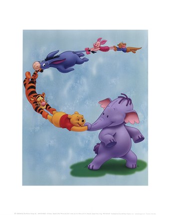 Framed Lumpy Gives a Tug Print