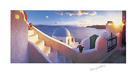 Framed Green Gate Print