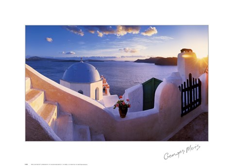 Framed Green Gate [detail] Print