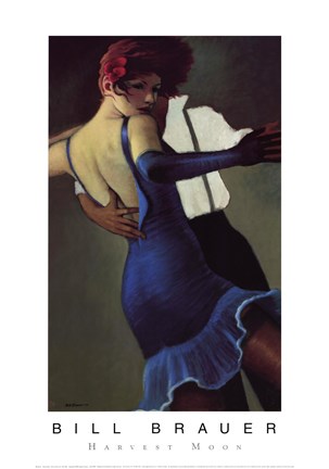 Framed Harvest Moon Print