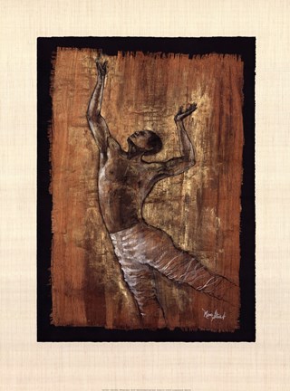 Framed Dance of Joy II Print