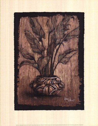 Framed Exotic Flora IV Print