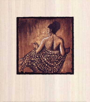 Framed Wrapped in the Glow (16 x 18) Print