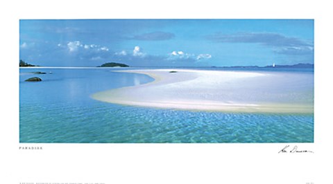 Framed Paradise Print