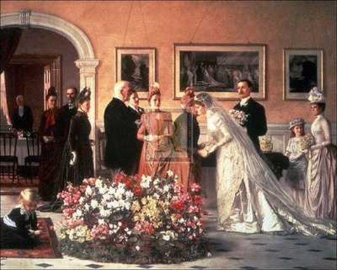 Framed Fresh from the Altar (Canvatex) Print