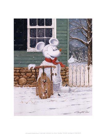 Framed Winter Magic Print