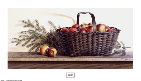 Framed Winter Apples Print